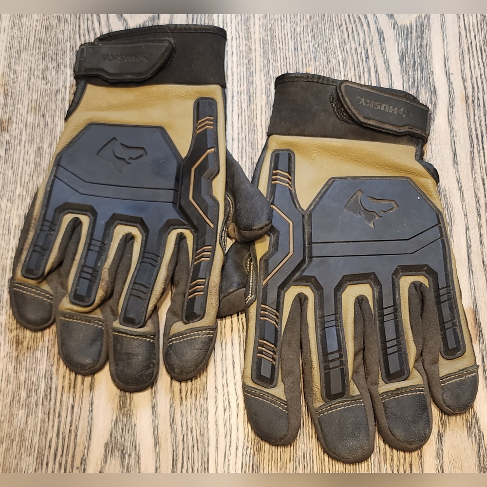 Husky Leather Gloves - Medium to Large